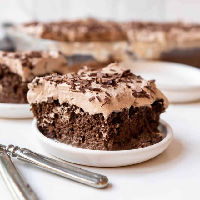 Pastel Tres Leches de Chocolate